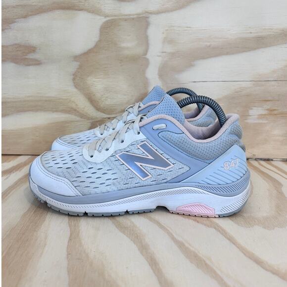 New Balance - 847 v4 - Running Shoes - Gray/Pink - Women's - 8.5 B - WW847LW4 - Picture 3 of 9